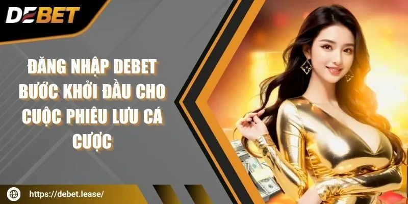 Đăng nhập DEBET - Bước khởi đầu cho cuộc phiêu lưu cá cược